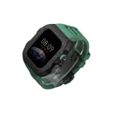 Classic Black Frame+Green Strap with Black Butterfly Clasp