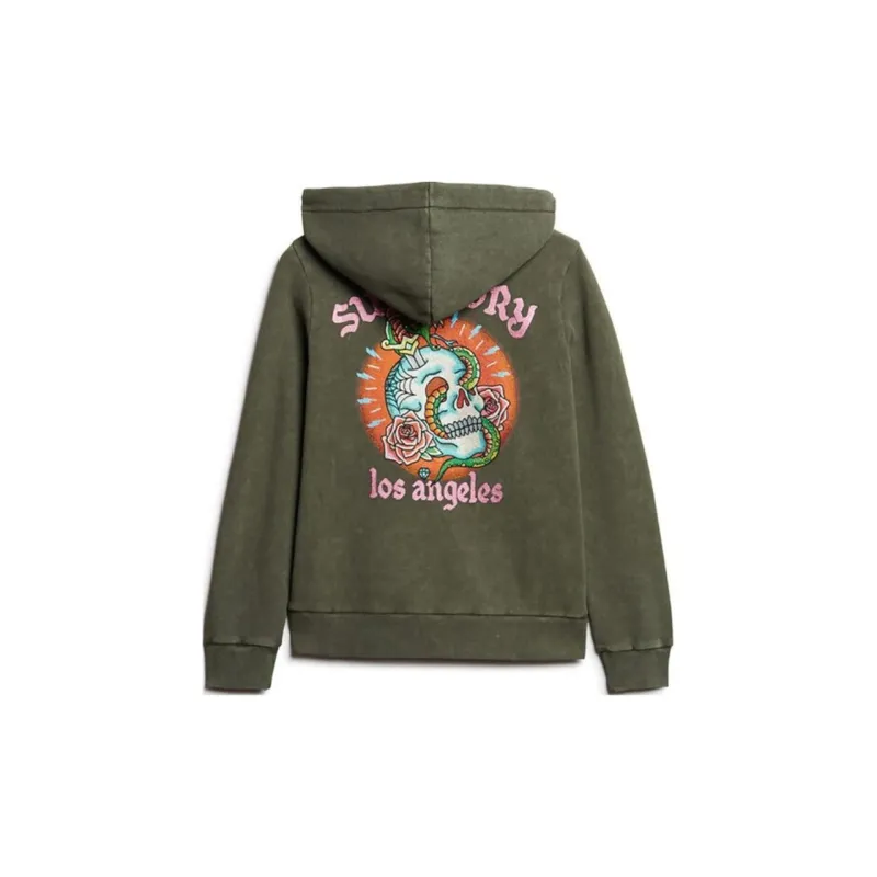 SUPERDRY Sweatshirt Women's Green-1