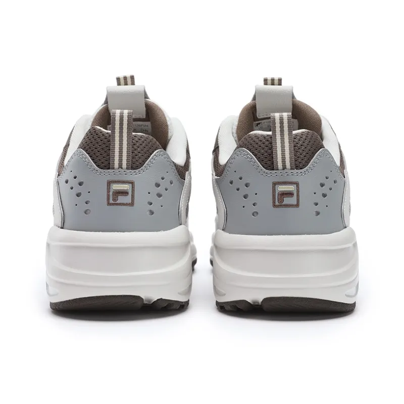 FILA Tracer Wear-Resistant Low-Top Running Shoes Men's Gray-3