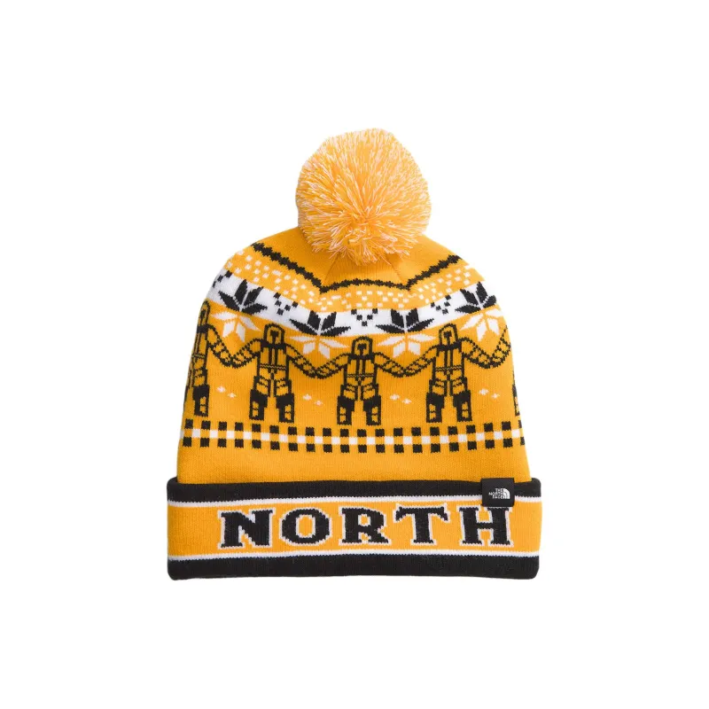 THE NORTH FACE Nylon Beanies Unisex Yellow-1