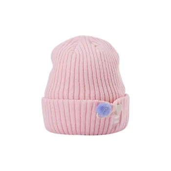 FILA FUSION Acrylic Beanies Unisex Childhood Pink