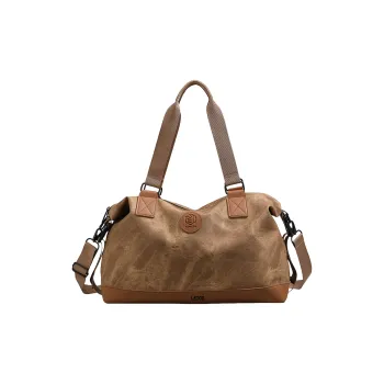 LETOO Canvas Canvas Bag Short Trip Luggage Bag Lightweight Storage Bag Gym Bag Handbag Travel Bag Unisex