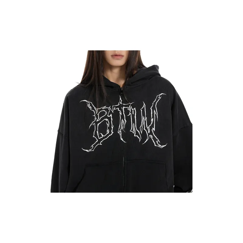 BTW Sweatshirt Unisex Eco Friendly Black-4