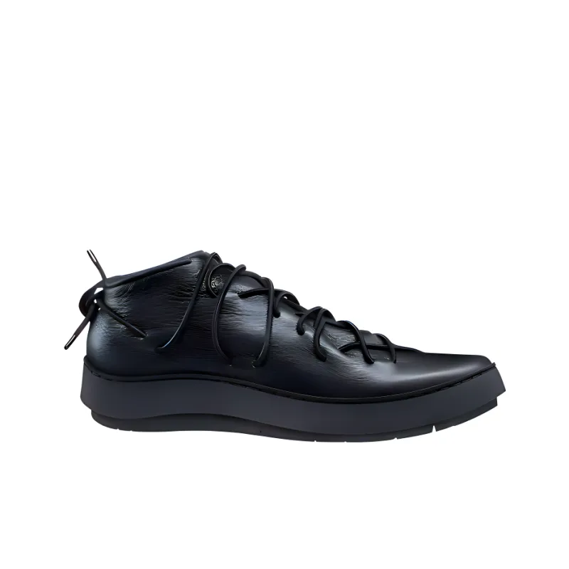 Trippen Low-Top Skateboard Shoes Men's Black-2