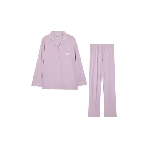 Red Beans At Home Pajama Set Women's