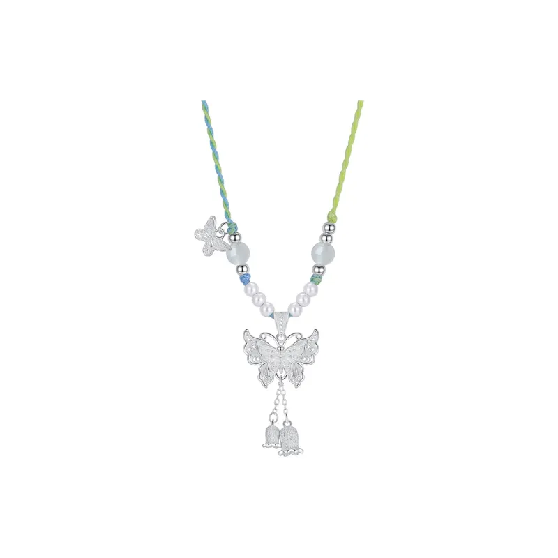 Koran 925 Sterling Silver Necklaces Women's-4