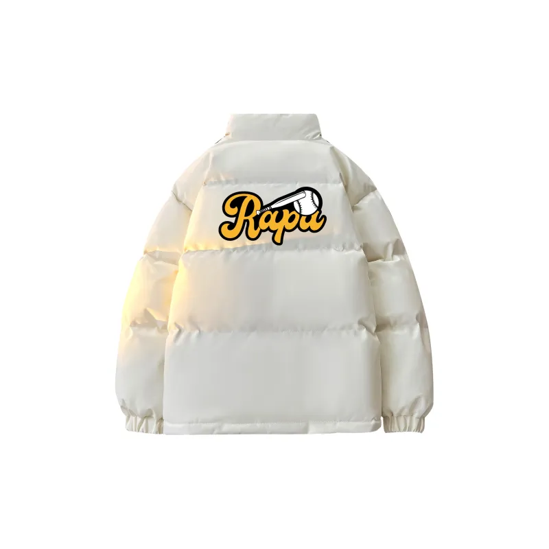 RAP PANDA Puffer Jackets Unisex-5