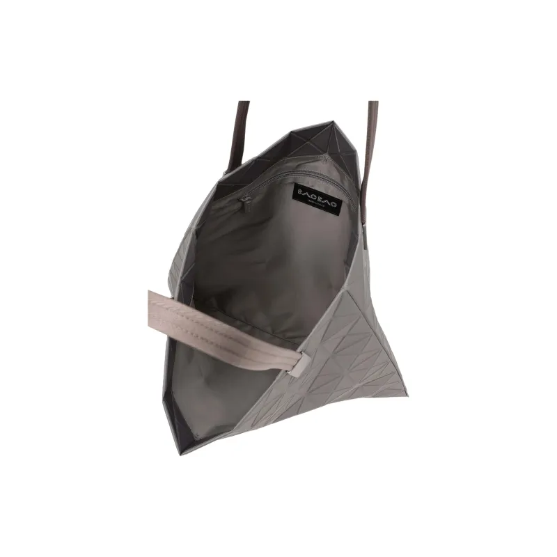 ISSEY MIYAKE Polyester Tote Bag, Shopping Bag, Shoulder Bag, Handbag Large Size Women's Gray-2