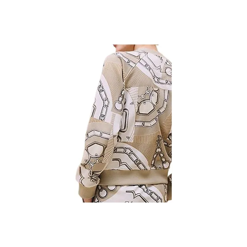 HERMES FW24 Sweatshirt Women's Clay Beige-5