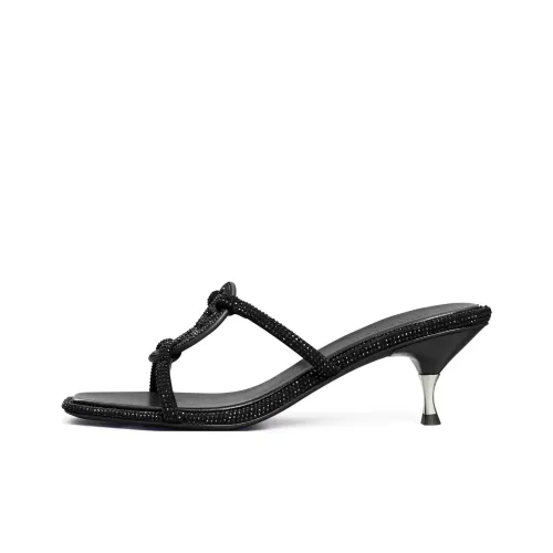 TORY BURCH Miller 55mm Rhinestone Suede Sandals
