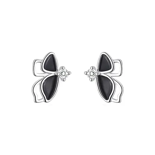 GLOIRE S925 Silver Stud Earrings Women's Minimalist Style Fashion Individual Creative Date Versatile Commute Style-0