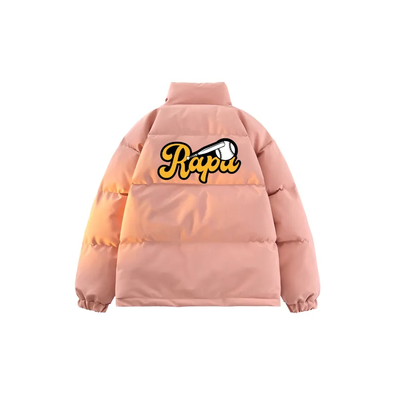 RAP PANDA Puffer Jackets Unisex-17