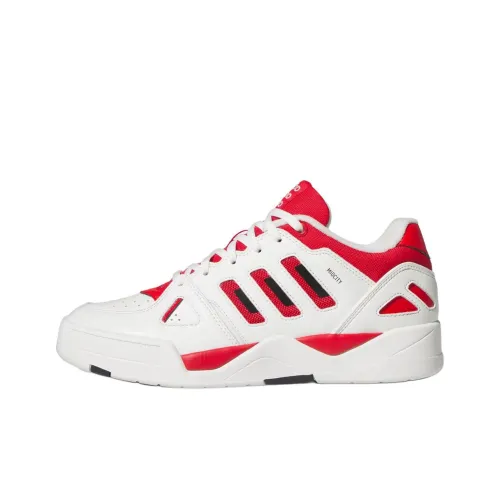 Midcity Adidas Low 'White Collegiate Red'