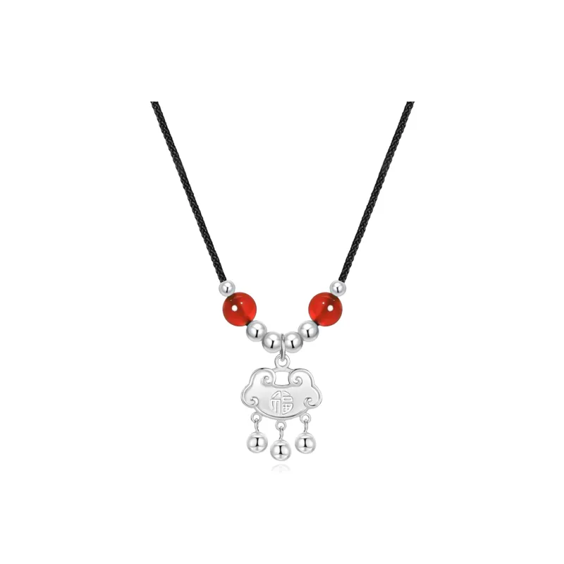 SUCH NICE S999 Fine Silver Necklaces Women's-0