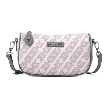 DANNYBEARJEANS Synthetic Leather Shoulder Bag Crossbody Bag Regular Women's Ecru & Light Blue
