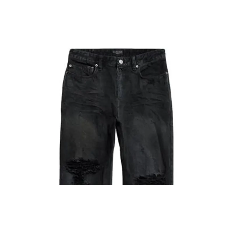 Balenciaga Jeans Regular Fit Unisex Black-5