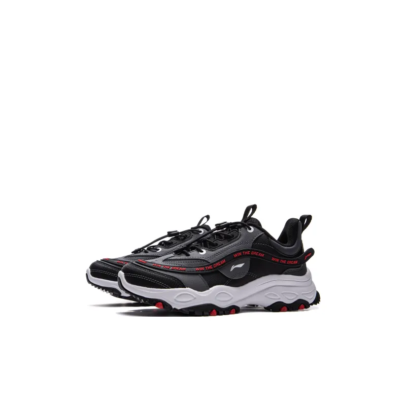 LINING YOUNG Shock Absorbers Low Top Kids Lifestyle Shoes Black Kids'-2