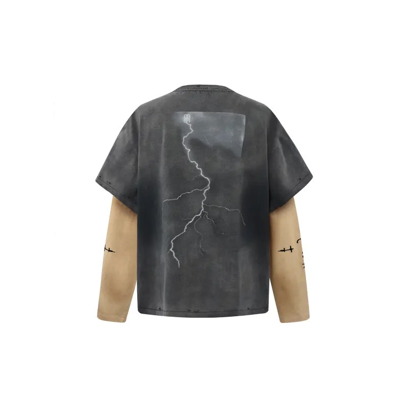 BIRTH OF ROYAL CHILD FW24 T Shirt Unisex Brown Gray-1