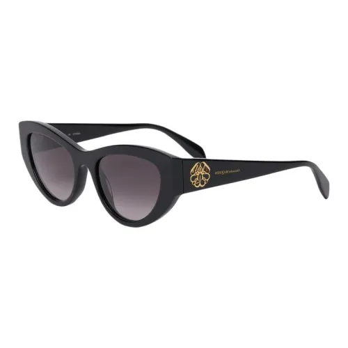 Alexander McQueen Acetate Cat Eye Sunglasses Women's Black