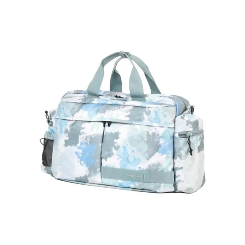SAMSONITE Polyester Boston Bag Handbag Shoulder Bag Crossbody Bag Travel Bag Unisex Sky Blue-1