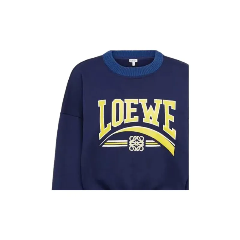 LOEWE SS23 Sweatshirt Women's Blue-3