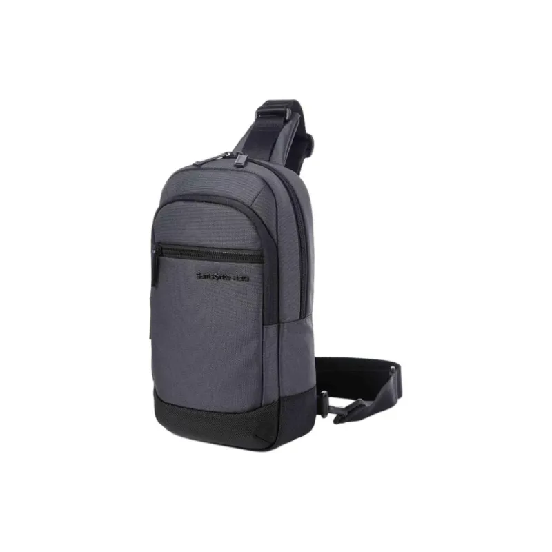 SAMSONITE Nylon Shoulder Bag Crossbody Bag Unisex Gray-1