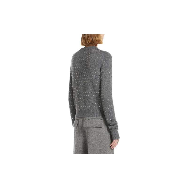 SportMax Sierra Embellished Crewneck Jumper-3