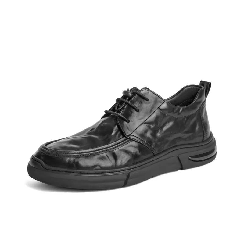 BELLE Casual Shoes Men's Black Unlined Innerwear-1