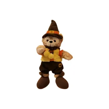 Disney Duffy 2021 Halloween Dolls Plush Doll 13cm High Shanghai Disney