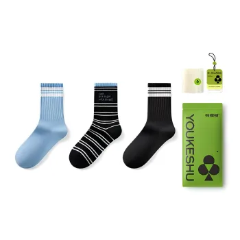 YOUKESHU Mid Calf Socks Women's