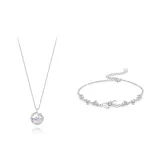 Necklace+Bracelet Clothing Sets[S999 Fine Silver]