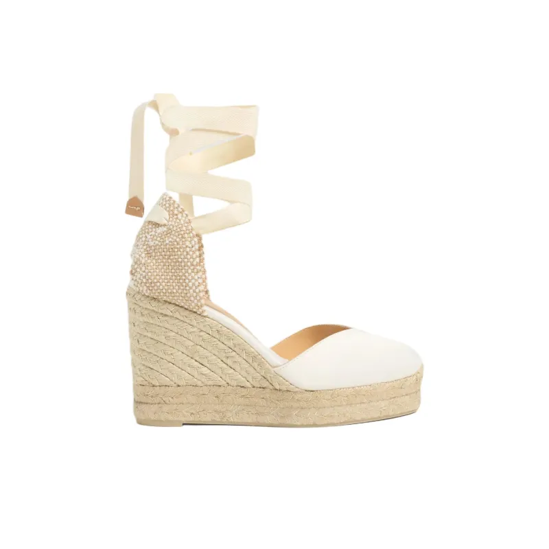 Castañer Chiara Strap Sandals Women's Ecru-1