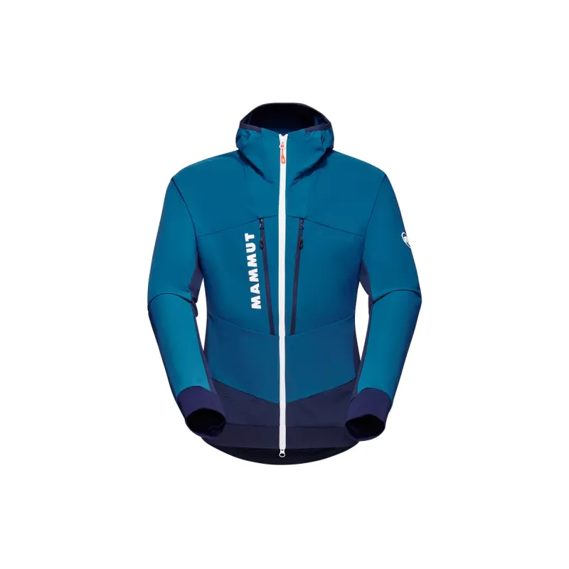 MAMMUT Aenergy Series Jackets Coats Unisex Deep Sea Blue Color With Free Necklace-1