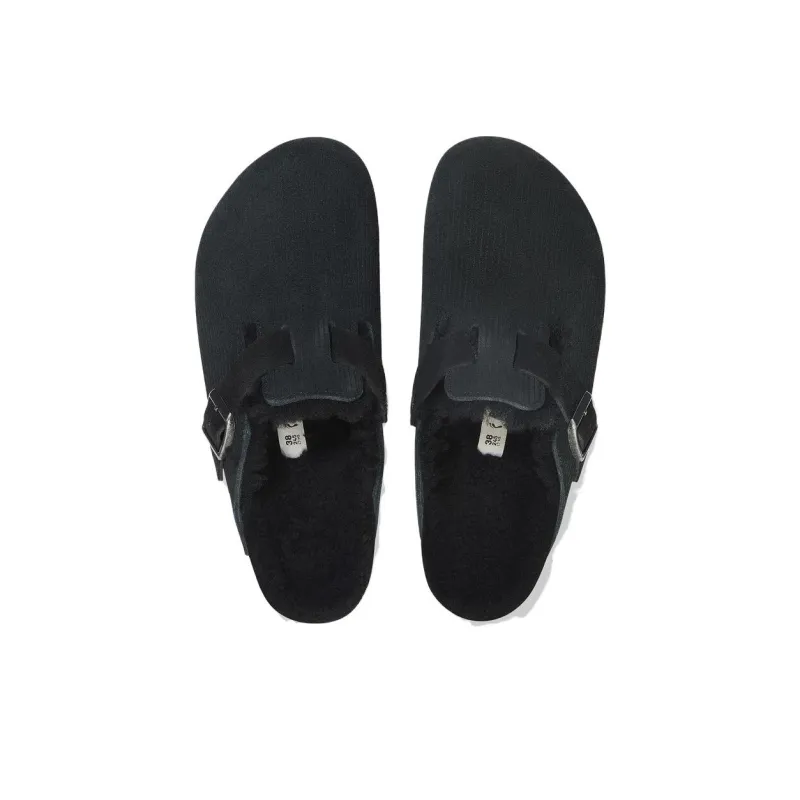 Birkenstock EVA Slip Resistant Closed Toe Slippers Unisex Black Narrow-4
