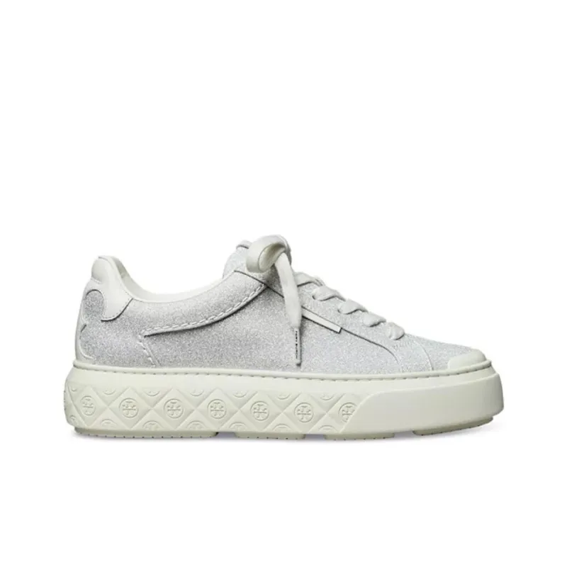 TORY BURCH Ladybug Glittered Sneakers-1