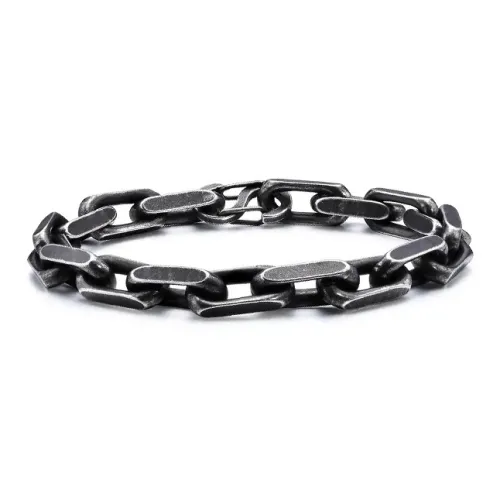LuluCanaan Titanium Steel Bracelets Men's