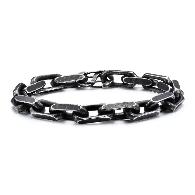LuluCanaan Titanium Steel Bracelets Men's-0