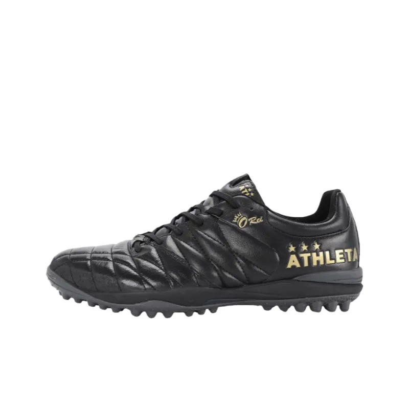 ATHLETA Anti Slip Wear Resistant Soccer Shoes Men's Black-0