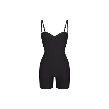 SKIMS FW24 BODY CORE SCULPT UNDERWIRE MID THIGH BODYSUIT Shapewear Women's ONYX/Onyx