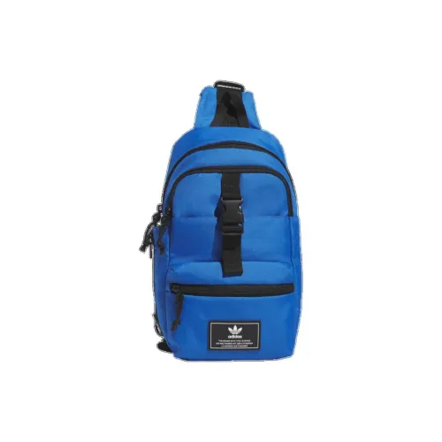 Adidas Originals Recycled Polyester Shoulder Bag Crossbody Bag Unisex Blue