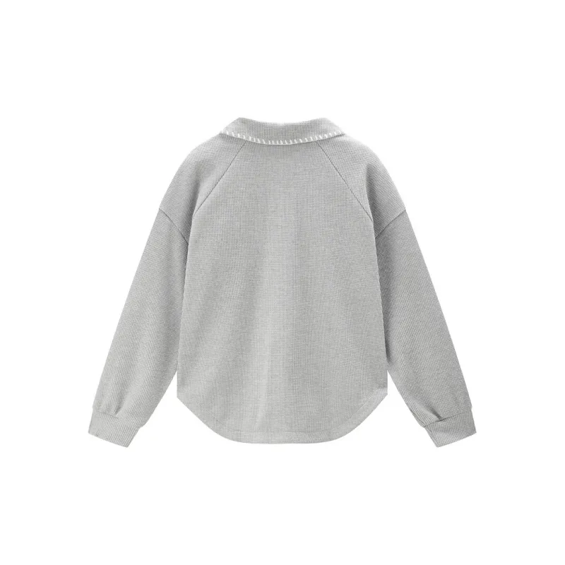 UNIQLO Sweatshirt Women's Light Heather Gray-1