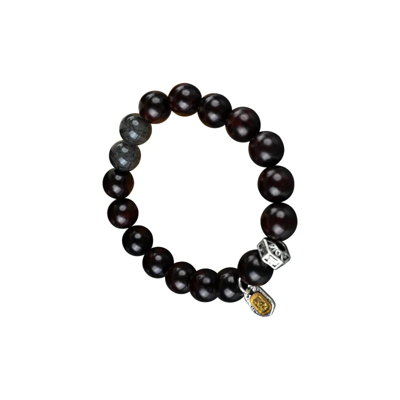 Magic Circle Rosewood Precious Wood Bracelets Unisex-1