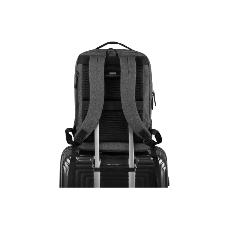 SAMSONITE CHIRON Fabric Backpack Large Size Men's Dark Gray-4