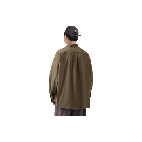 Tonlion Shirt Men's Yellow Khaki