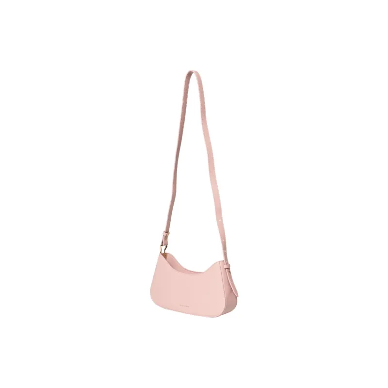 OMI Synthetic Leather Underarm Shoulder Bag Regular Women's Black/Ecru/Khaki/Pink-2