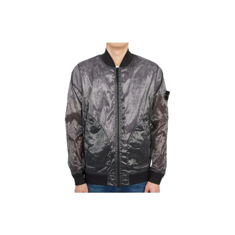 STONE ISLAND Loog patch Bomber Jacket-2