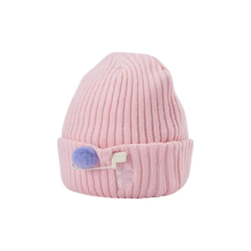 FILA FUSION Acrylic Beanies Unisex Childhood Pink-1