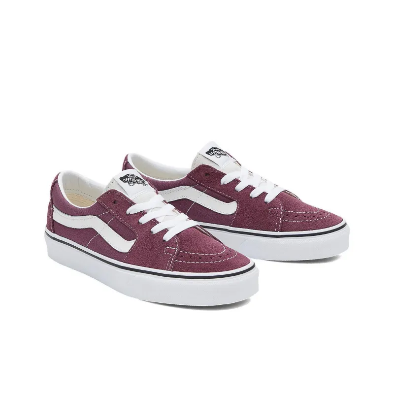 Vans SK8 Anti-Slip Wear-Resistant Low-Top Skateboard Shoes Unisex Purple-2