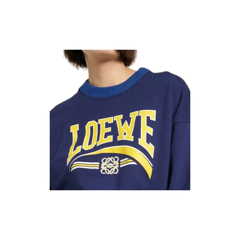 LOEWE SS23 Sweatshirt Women's Blue-2