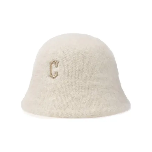 MLB Polyester Bucket Hats Unisex Cream